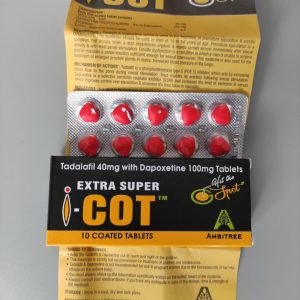 印度紅魔|EXTRA SUPER I-COT|犀利士雙效片|延時助勃首選|提升男性性能力|10粒/盒